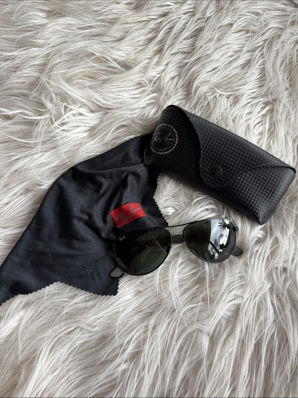 Ray-Ban Aviators Carbon Fiber RB8313